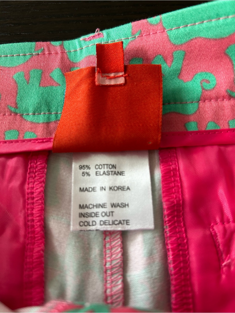 TRACY NEGOSHIAN SHORTS ELEPHANT PRINT SIZE 2 NWOT - Picture 5 of 8